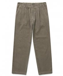 Corduroy Relaxed Pants (Dust Grey)