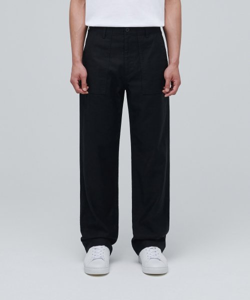 MUSINSA | MUSINSA STANDARD REPLICA FATIGUE PANTS [BLACK]