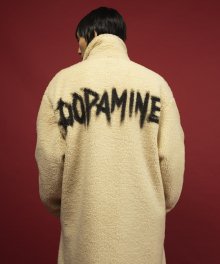 Double Breasted Dopamine bear Coat