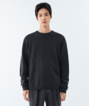 MINIMAL CREWNECK SWEATER [DARK GRAY]