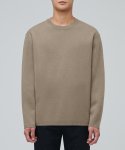MINIMAL CREWNECK SWEATER [BEIGE]