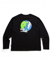 [EZwithPIECE] EARTH LS (BLACK)