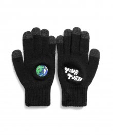 [EZwithPIECE] EARTH SMART GLOVES (BLACK)