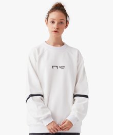 CFC STADIUM DRAWING SWEATSHIRT - OFF WHITE