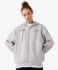 CFC ZIP UP HOODIE - GREY