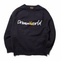 드림월드(DREAMWORLD) 로고 스웨터 네이비_01
