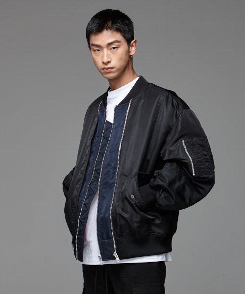 COLOR BLOCK MA-1 JUMPER