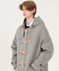 [사용안함]Oversized Duffle Coat(GRAY)