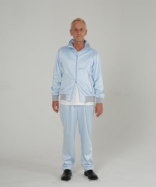 Light blue track store jacket