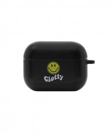 SMILE WAVE AIRPODS PRO CASE BLACK(CY2AFFAB80A)