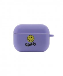 SMILE WAVE AIRPODS PRO CASE PURPLE(CY2AFFAB80A)