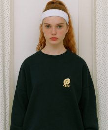 SMALL SMILE CC EFF SWEAT-SHIRT NAVY(CY2AFFM451A)