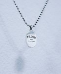 프루와(FROID) Cracked Egg Necklace [925 Sterling Silver]
