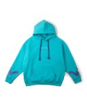 에스에스큐알(SSQR) Unisex Embroidered Hooded Sweatshirt DAHOOD_01_SKY BLUE