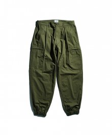 Nash Zip Cargo Jogger Pants Olive