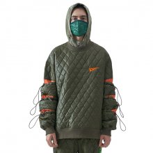 MULTI STRING QUILTED PULLOVER OL
