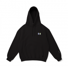 Double Patch Hoodie_Black