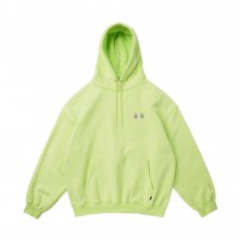 Double Patch Hoodie_Lime