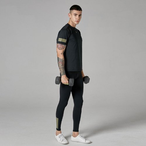 Мужские легинсы AM02PL01 Flexible_Black