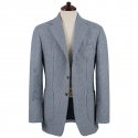 솔티(SORTIE) T01 Hound Check Wool Jacket (Blue)