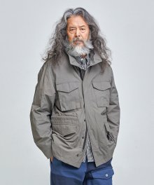 OVERSIZED M65 FIELD JACKET _ GRAY