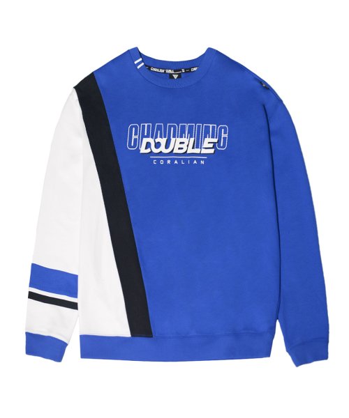 Свитшот Run Off Line Block Blue