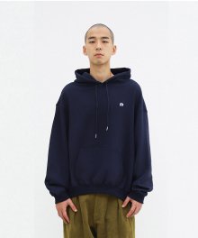 (D DIARY LINE HOODIE (DEEP NAVY)