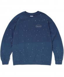 Dip Dyed Crewneck Dark Blue