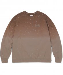 Dip Dyed Crewneck Mocha