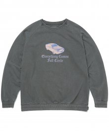 Old Car Crewneck Charcoal