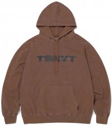 Radial B Hooded Jersey Brown