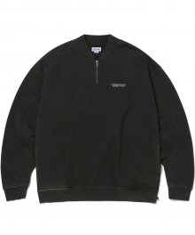 1/4 Zip Top Black