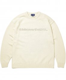 SP-INTL. Sweater Ivory