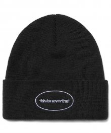 (FW20) E/T-Logo Beanie Black