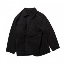 50S OXFORD FABRIC COVERALL WORK JACKET BLACK