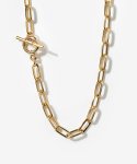 레이지던(LAZYDAWN) square chain necklace N002