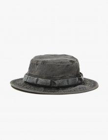 German Snow Camo Boonie Hat  - Black
