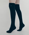 High Knee Socks (Dark Navy)