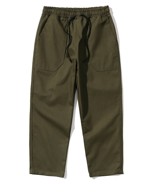 세인트크루(saintcrew) 앵클 드롭 클래식 퍼티그 테이퍼드팬츠 AFT-306 카키