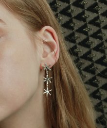 The classical star earrings no.4