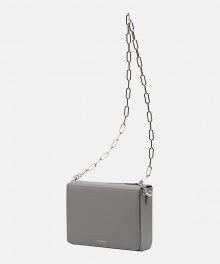 AMUSE Bag (Elephant) + LINK Shoulder Chain (Silver)