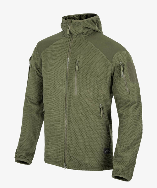 Флисовая куртка Alpha [Hoodie] Fleece Jacket Olive Green