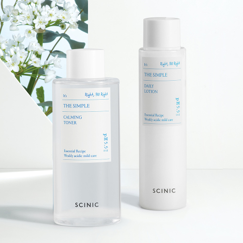 싸이닉() 더 심플 로션145ml+대용량 토너 300ml 상품 이미지