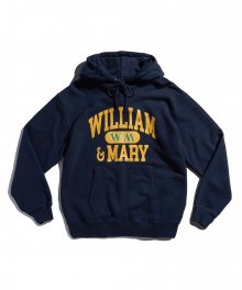 W&M Heavy Weight Hoodie Navy