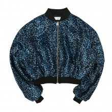 Leopard MA-1 Jacket [Blue]