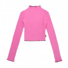 Ribbed Stitch Top [Pink]