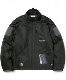 Insulated PCU Jacket Black