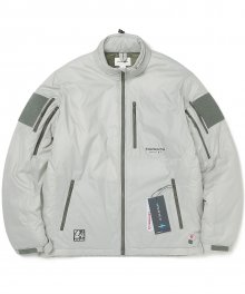 Insulated PCU Jacket Grey