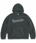 Sherpa Fleece Hoodie Charcoal