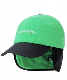 DSN-Logo Fleece Earflap Cap Green